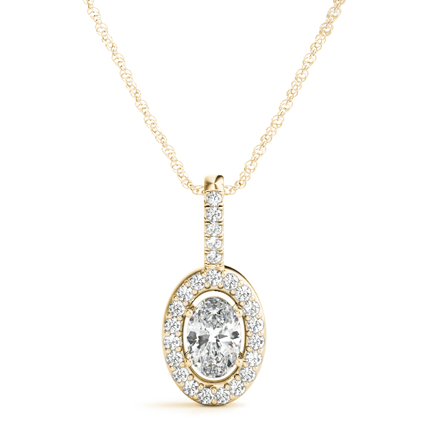 Tamyra Natural Diamond Yellow Gold 4 Prong 