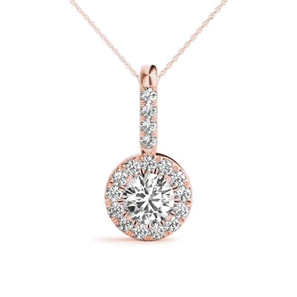 Tekla Lab Grown Diamond Rose Gold 4 Prong 