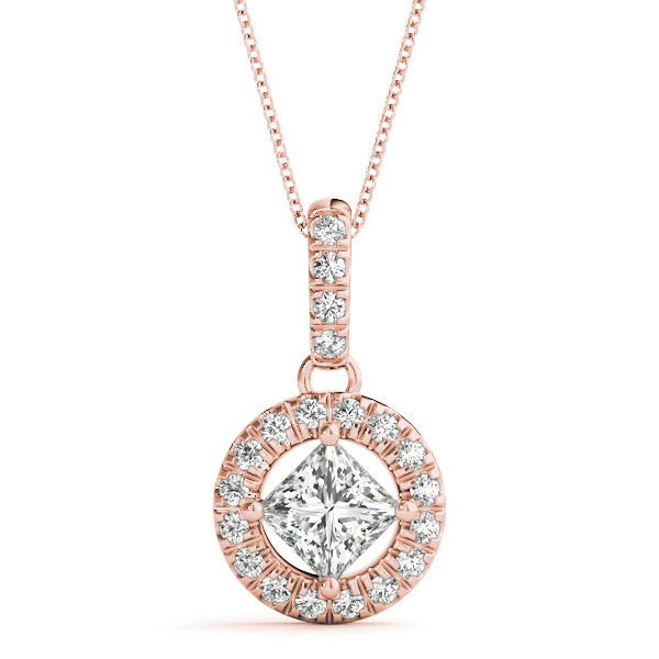 Tiffinee Natural Diamond Rose Gold 4 Prong 