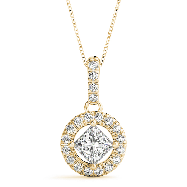 Tiffinee Natural Diamond Yellow Gold 4 Prong 