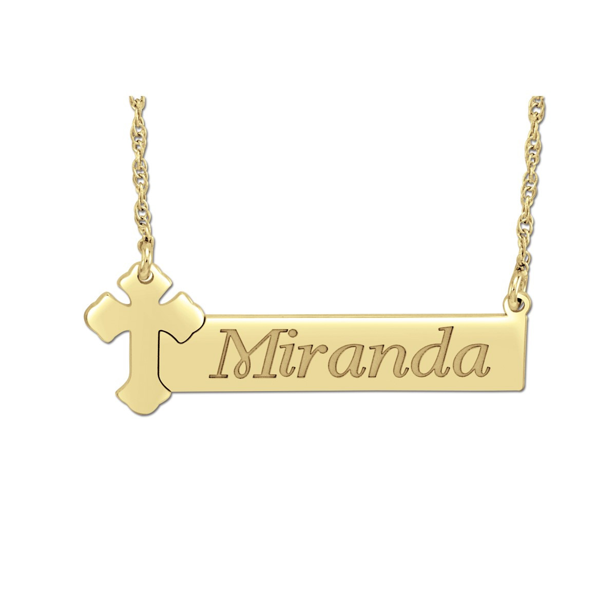 Topanga Yellow Gold Necklace