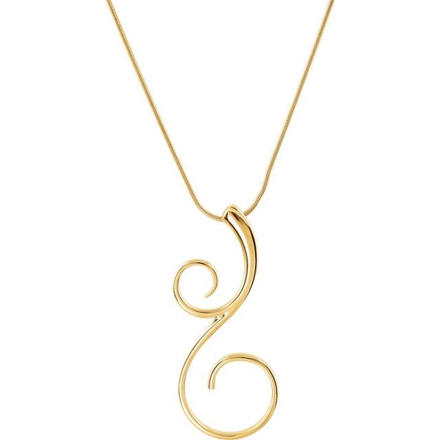 Tilda Yellow Gold Necklace