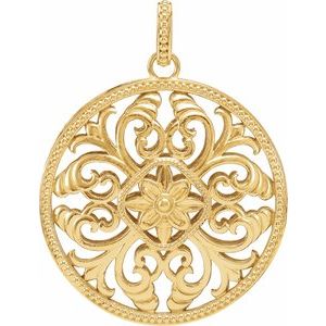  Wentz Yellow Gold Necklace