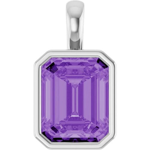 Pacquita Amethyst Bezel Set 