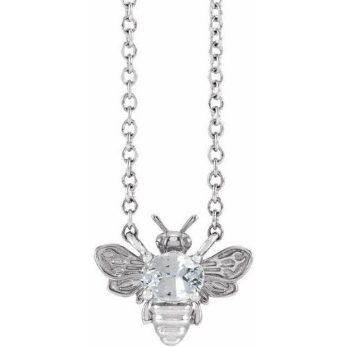 Rennice Lab Grown Diamond 4 Prong Solitaire Pendant Necklace