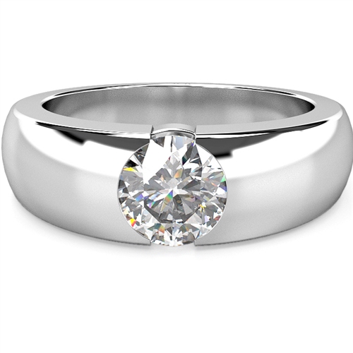 Dreda 0.10 - 0.20 Carat Lab Grown Bezel Promise Diamond Ring