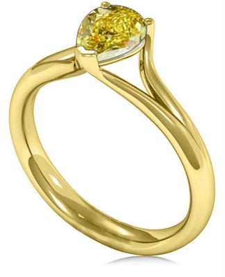 Noemie Diamond Yellow Gold 3 Prong 
