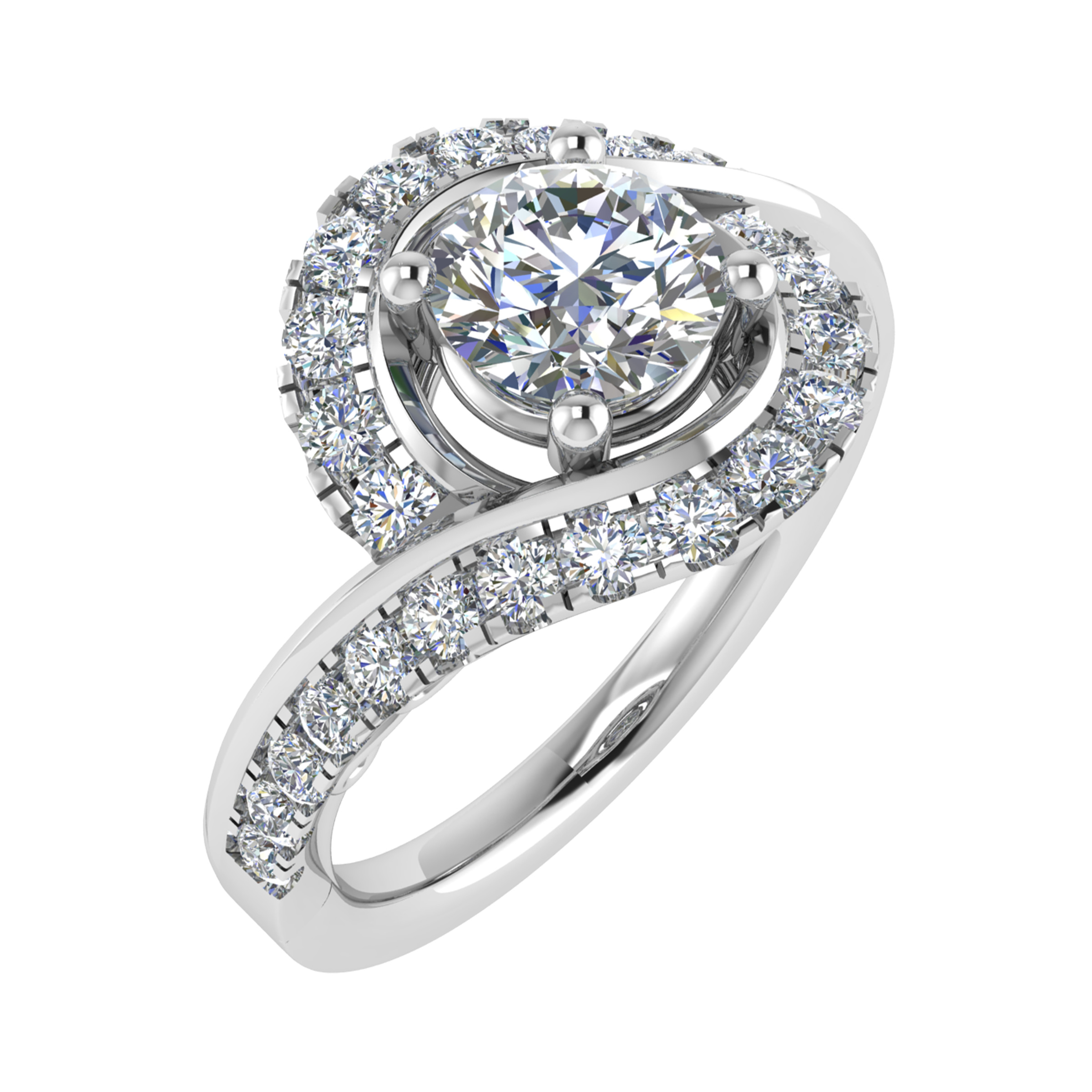 Elyanna Lab Grown 4 Prong Everyday Diamond Ring