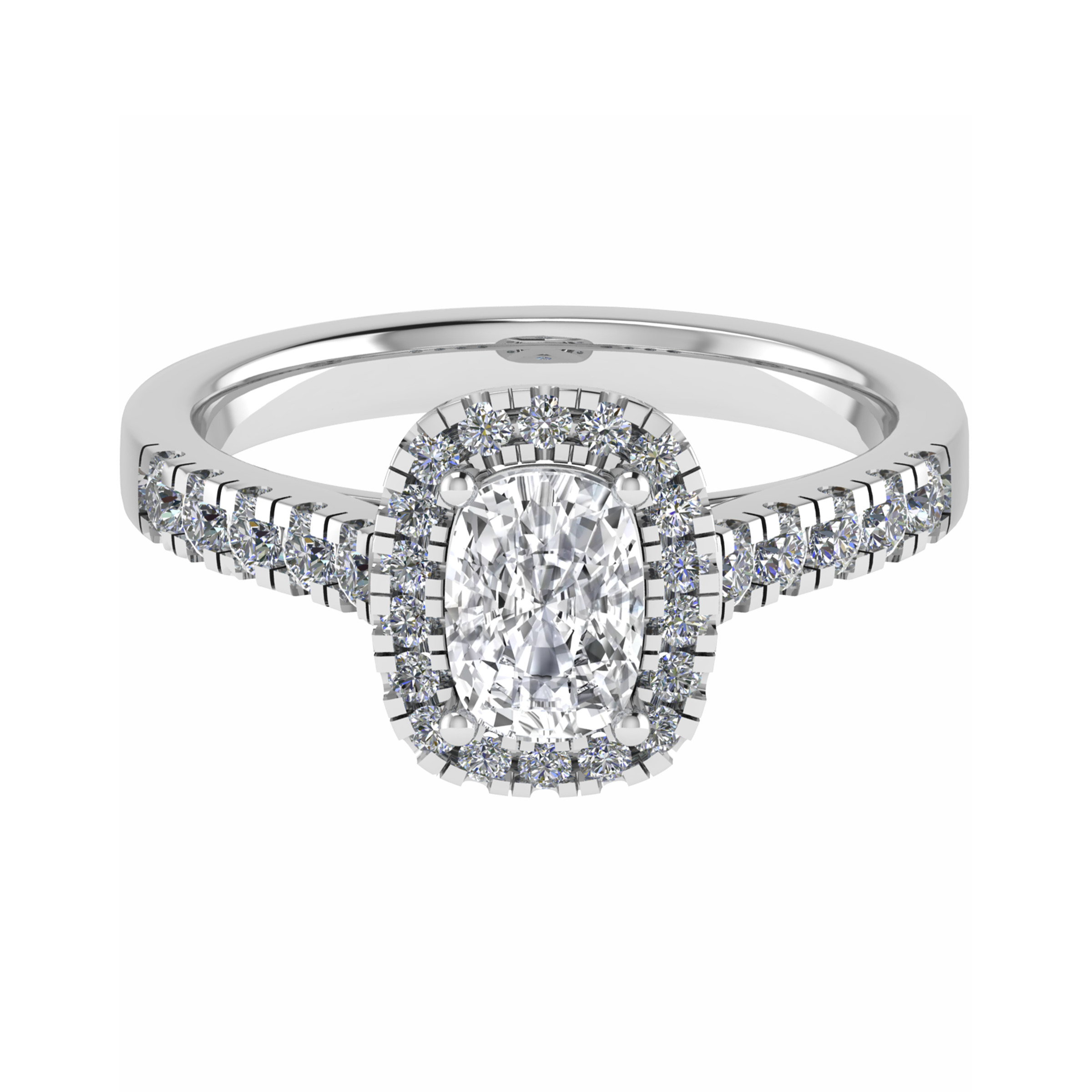 Liliana Lab Grown 4 Prong Cluster Diamond Ring