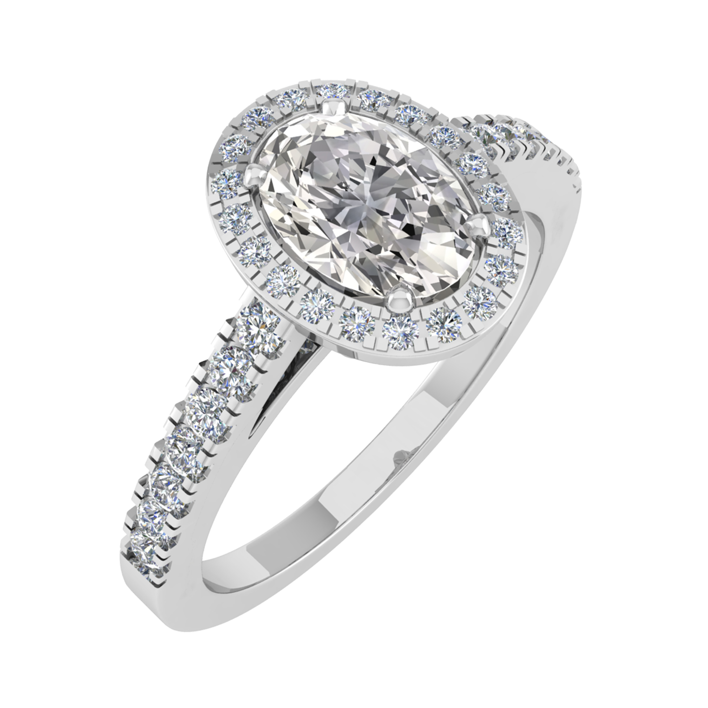Kapri Lab Grown 4 Prong Everyday Diamond Ring