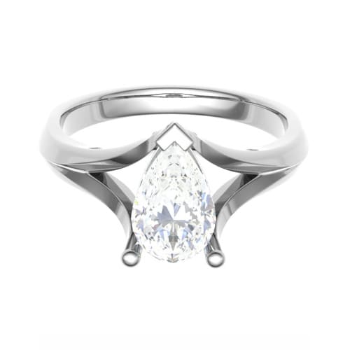 Daisia Natural 4 Prong Solitaire Diamond Ring