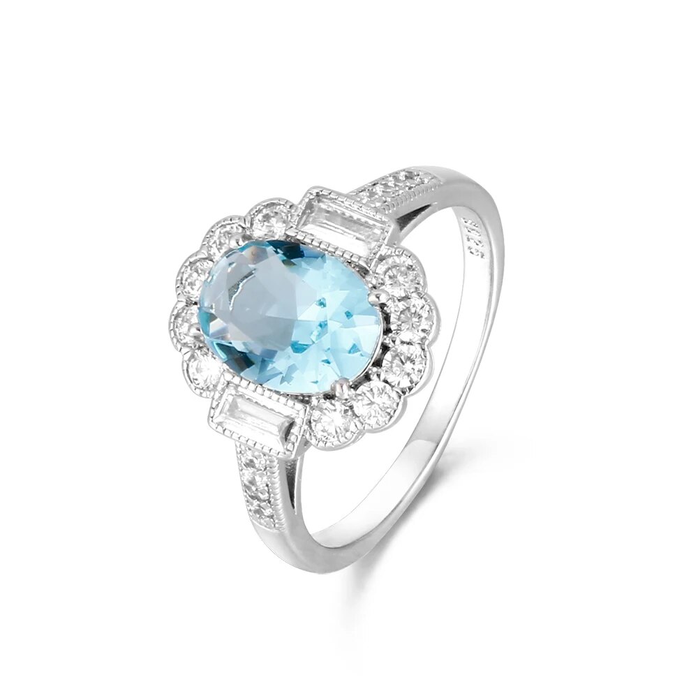 Yides 3.25 Carat Aquamarine 