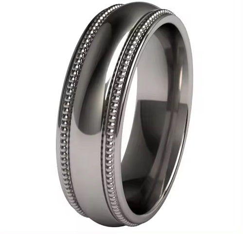 Aaron Plain Wedding Ring for Men