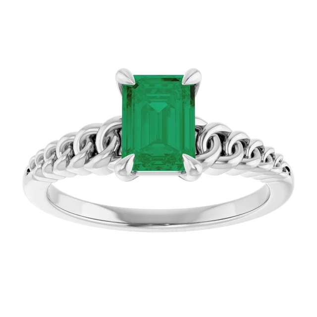 Dalenna Emerald 4 Prong 