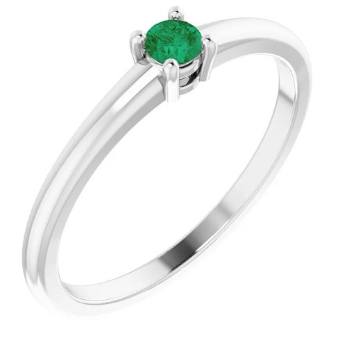 Baker 0.15 Carat Emerald 