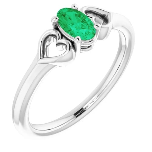 Zoee 0.30 Carat Emerald 