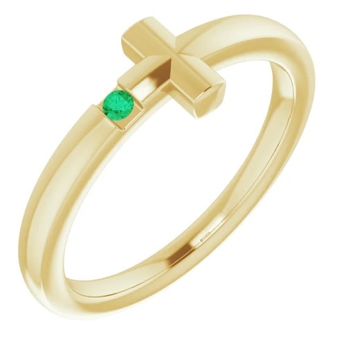 Xela Emerald Yellow Gold 