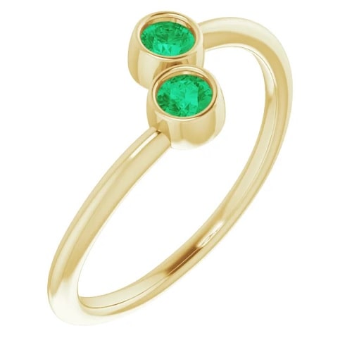 Yareni Emerald Yellow Gold 