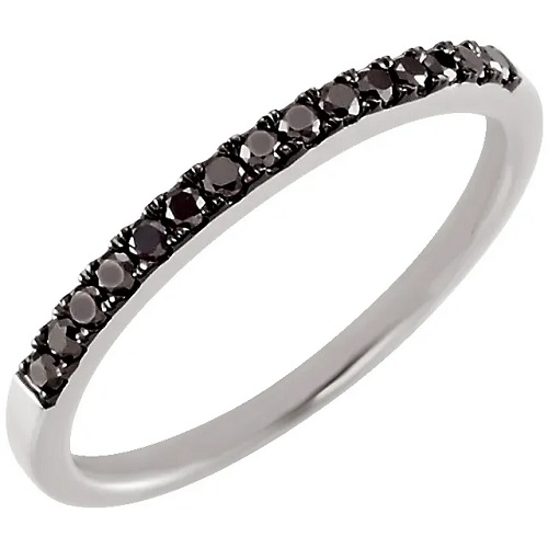 Zamaria Black Diamond Ring
