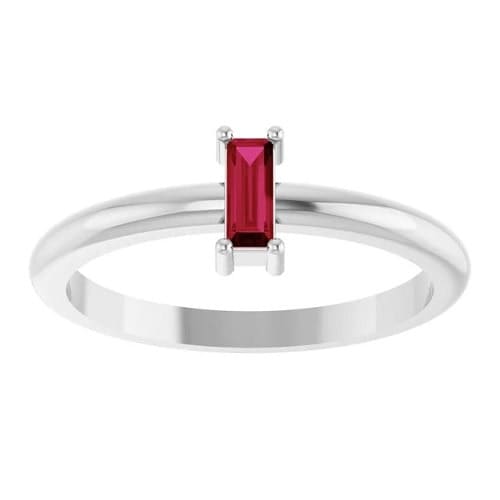 Delora Natural Ruby 4 Prong 