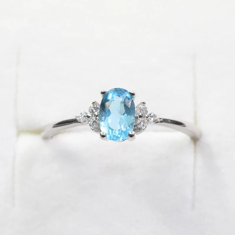 Baisley Aquamarine 4 Prong 