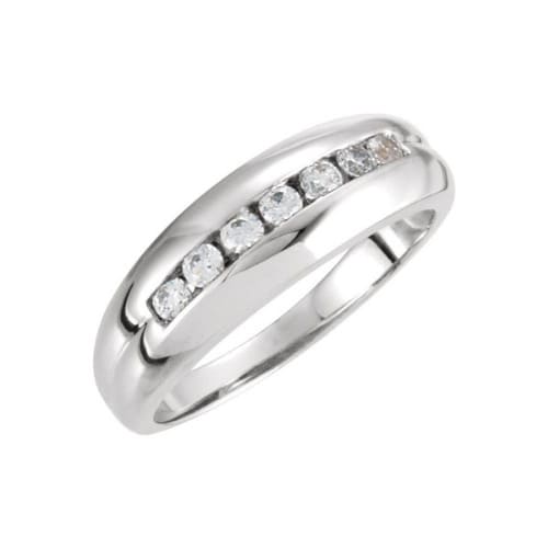 Doloris 0.42 Carat Lab Grown Bezel 7 Stone Diamond Ring