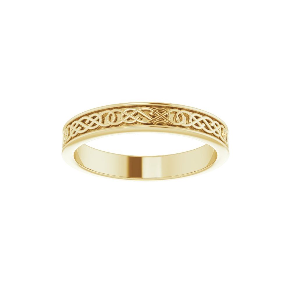 Ariel Gold Wedding Ring For Mens