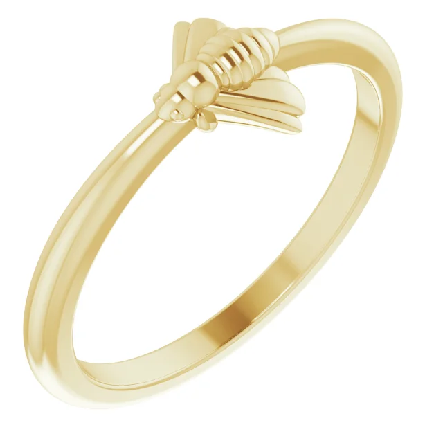 Alsie Yellow Gold Everyday Diamond Ring