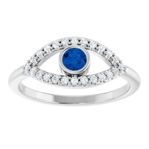Ahnika 0.48 Carat Blue Sapphire 