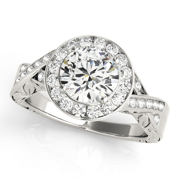 Linley Natural Halo Engagement Diamond Ring
