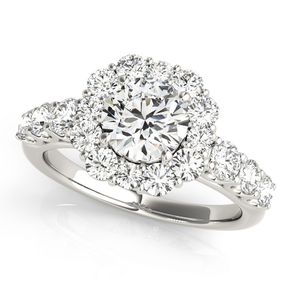 Jehilyn Natural Halo Diamond Ring