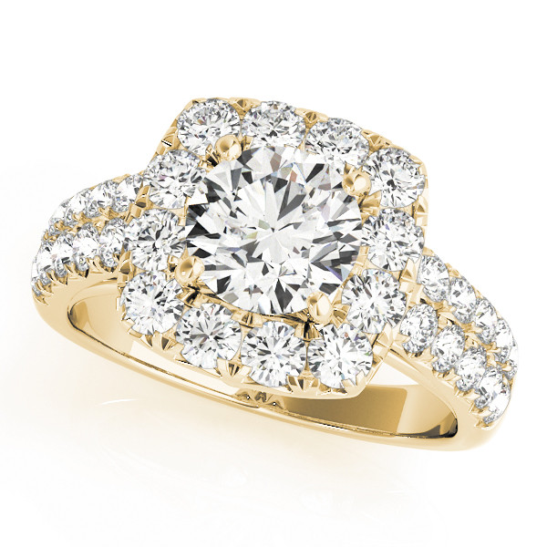 Koralina Natural Yellow Gold  Diamond Ring
