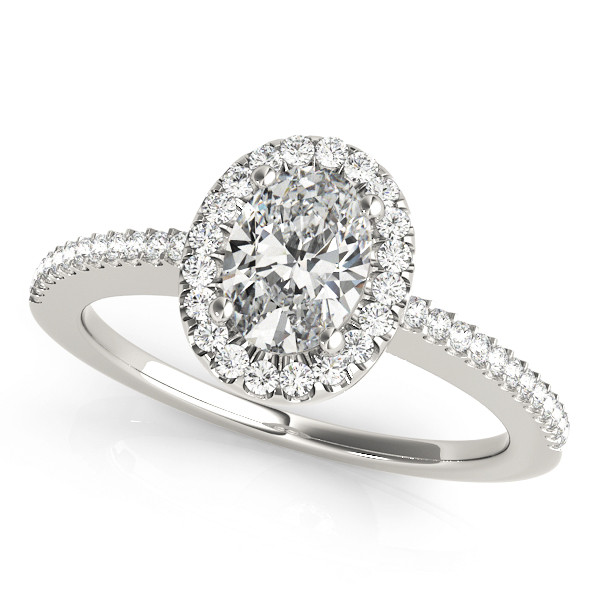 Lauryn Natural Halo Diamond Ring