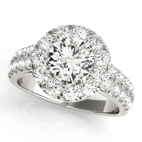 Keyli Natural Halo Diamond Ring