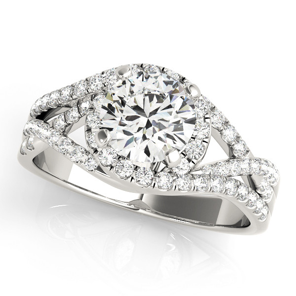 Lillith Natural Halo Diamond Ring