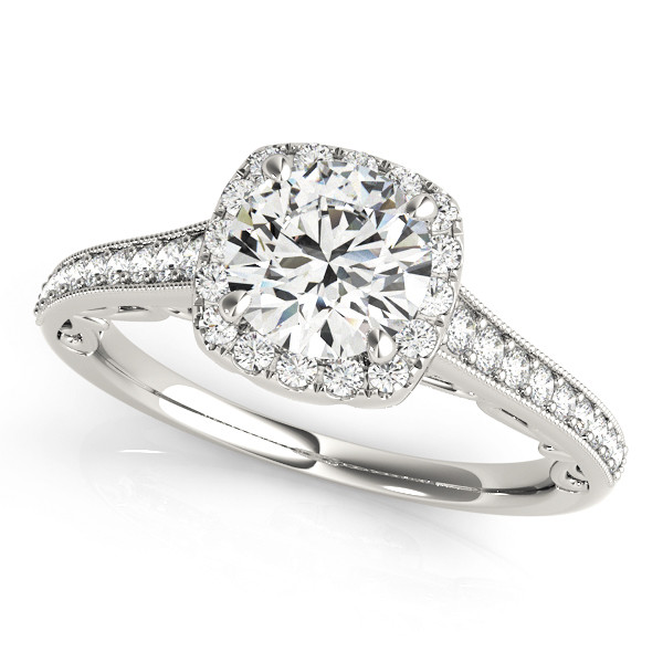 Klara Natural Halo Diamond Ring