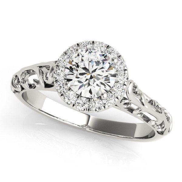 Lincoln Natural Halo Diamond Ring
