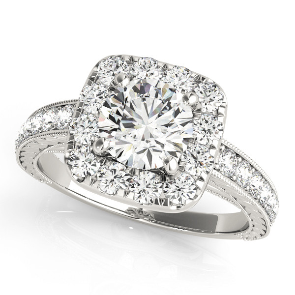 Laynee Natural Halo Diamond Ring