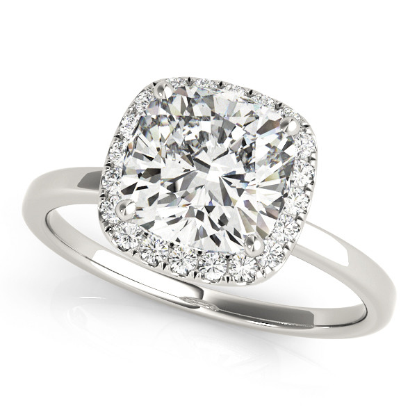 Lillianna Natural Halo Diamond Ring