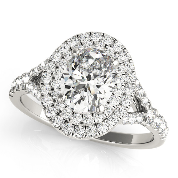Jianna Natural Halo Diamond Ring