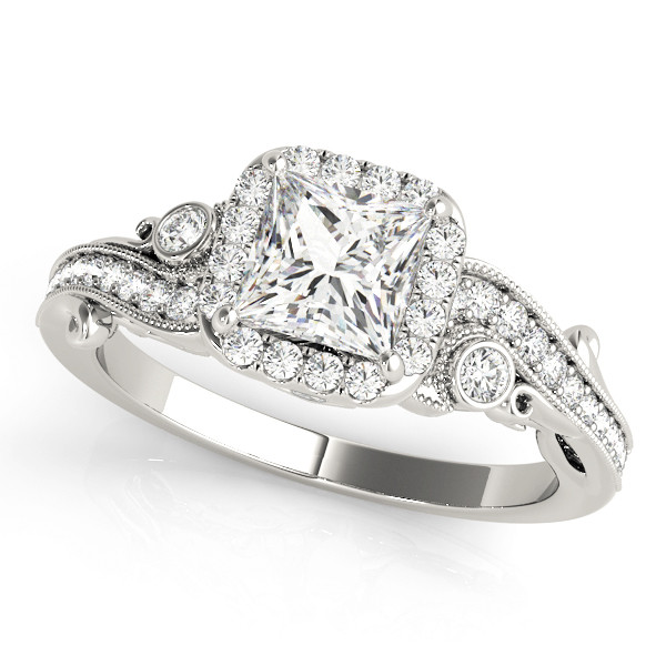 Kinsleigh Natural Halo Diamond Ring