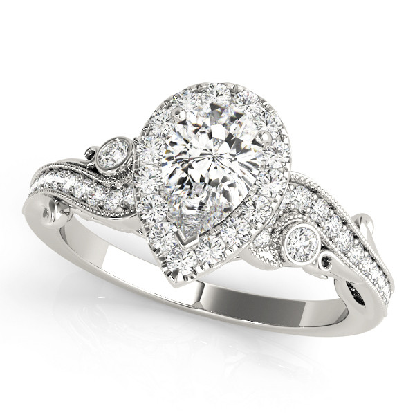 Luella Natural Halo Diamond Ring