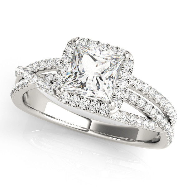 Lailani Natural Halo Diamond Ring