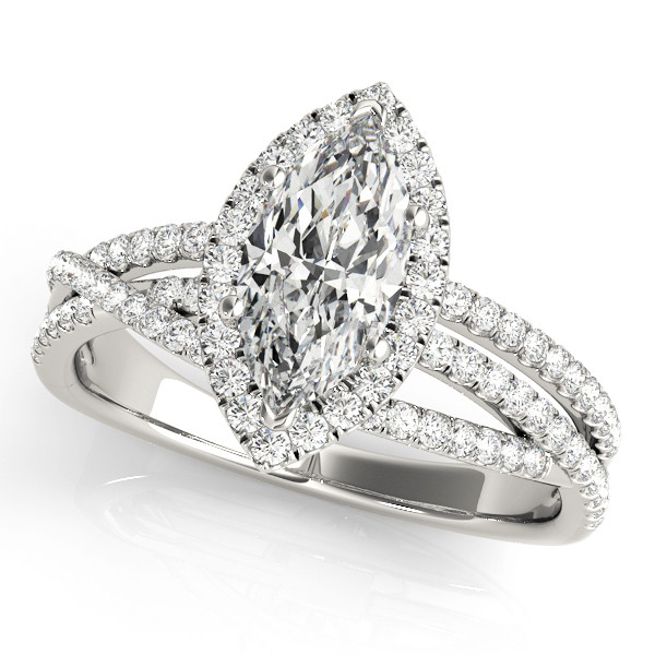 Karter Natural Halo Diamond Ring