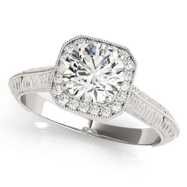 Jessa Natural Halo Diamond Ring
