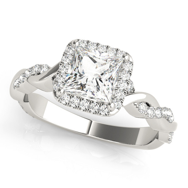 Jamila Natural Halo Diamond Ring