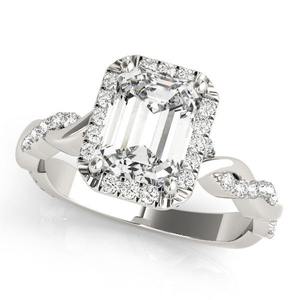 Kiyomi Natural Halo Diamond Ring