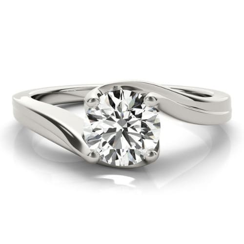 Madilynn Lab Grown 4 Prong Classic Solitaire Engagement Diamond Ring