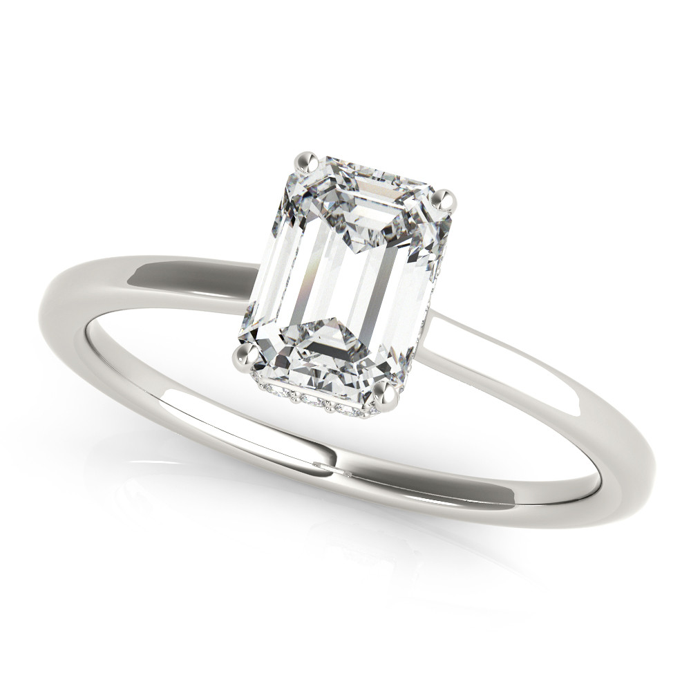 Lylah Natural Halo Diamond Ring