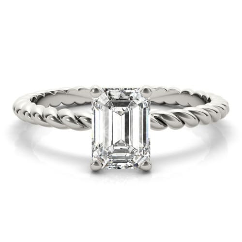 Nyaja Lab Grown Diamond 4 Prong Classic Solitaire Engagement Ring